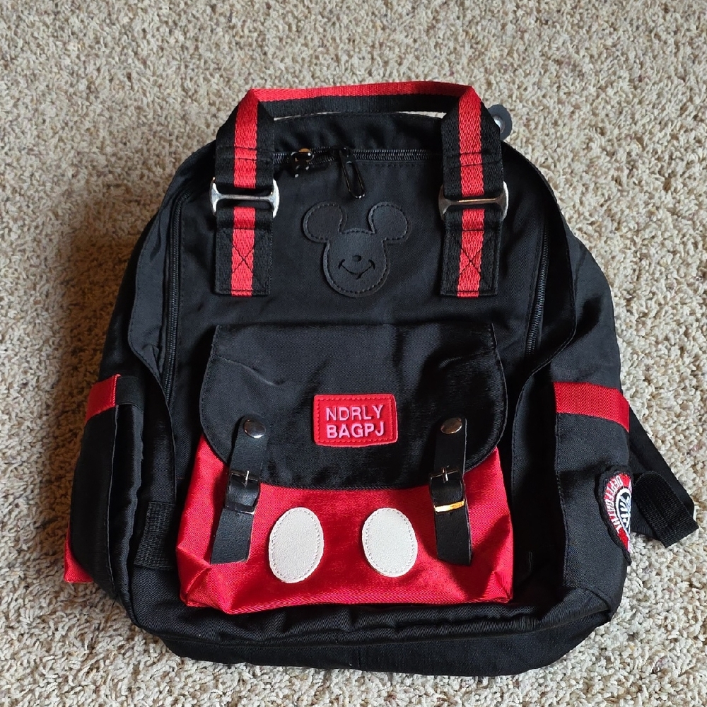 Black and Red Kids Backpack